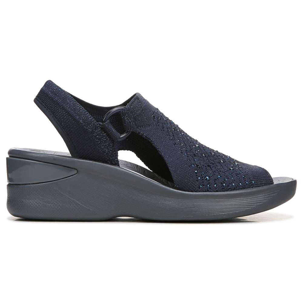 Star Bright Sandal - Navy Knit