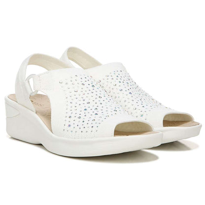 Star Bright Sandal - White Knit