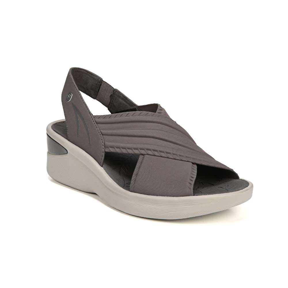 Sunset Wedge Sandal - Plum