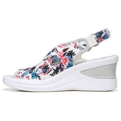 Viva Wedge - Tropical Print