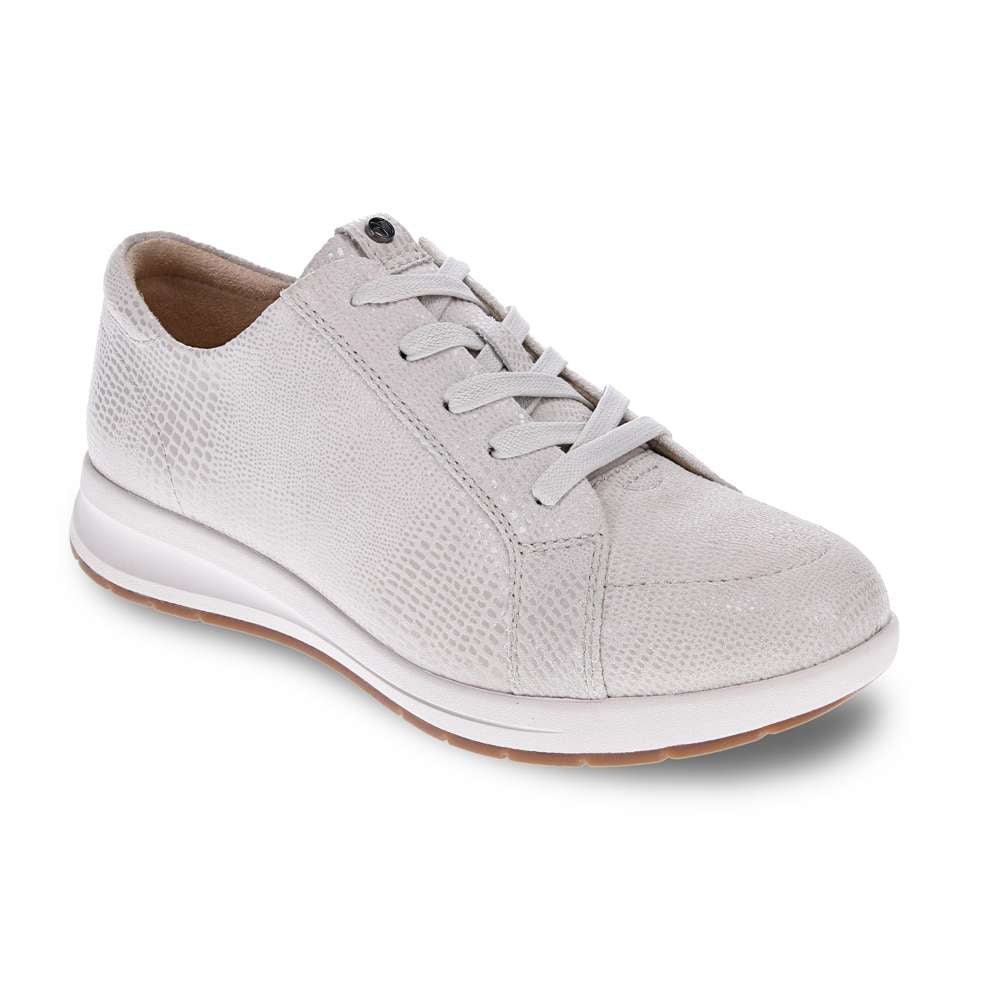 Athens Lace-Up Sneaker - Oyster Lizard