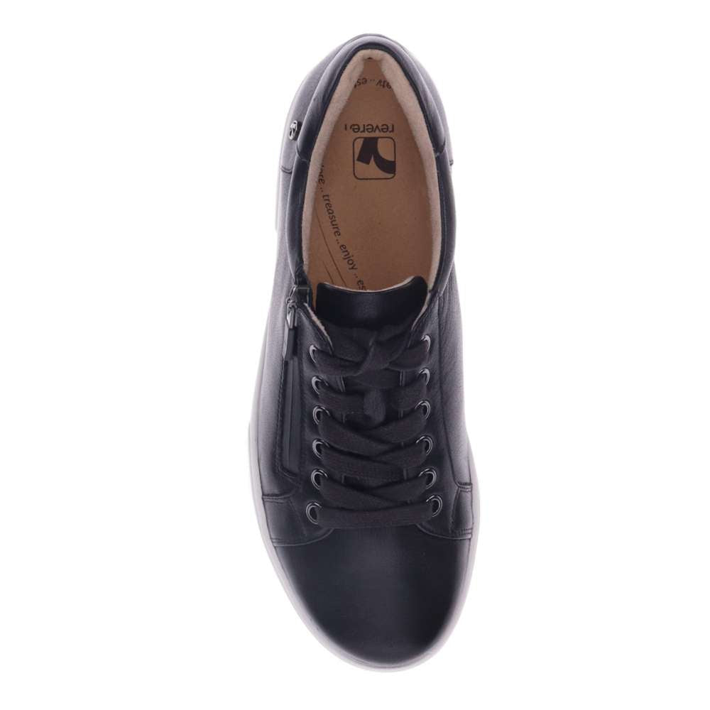 Brisbane Zip Casual Sneaker - Black