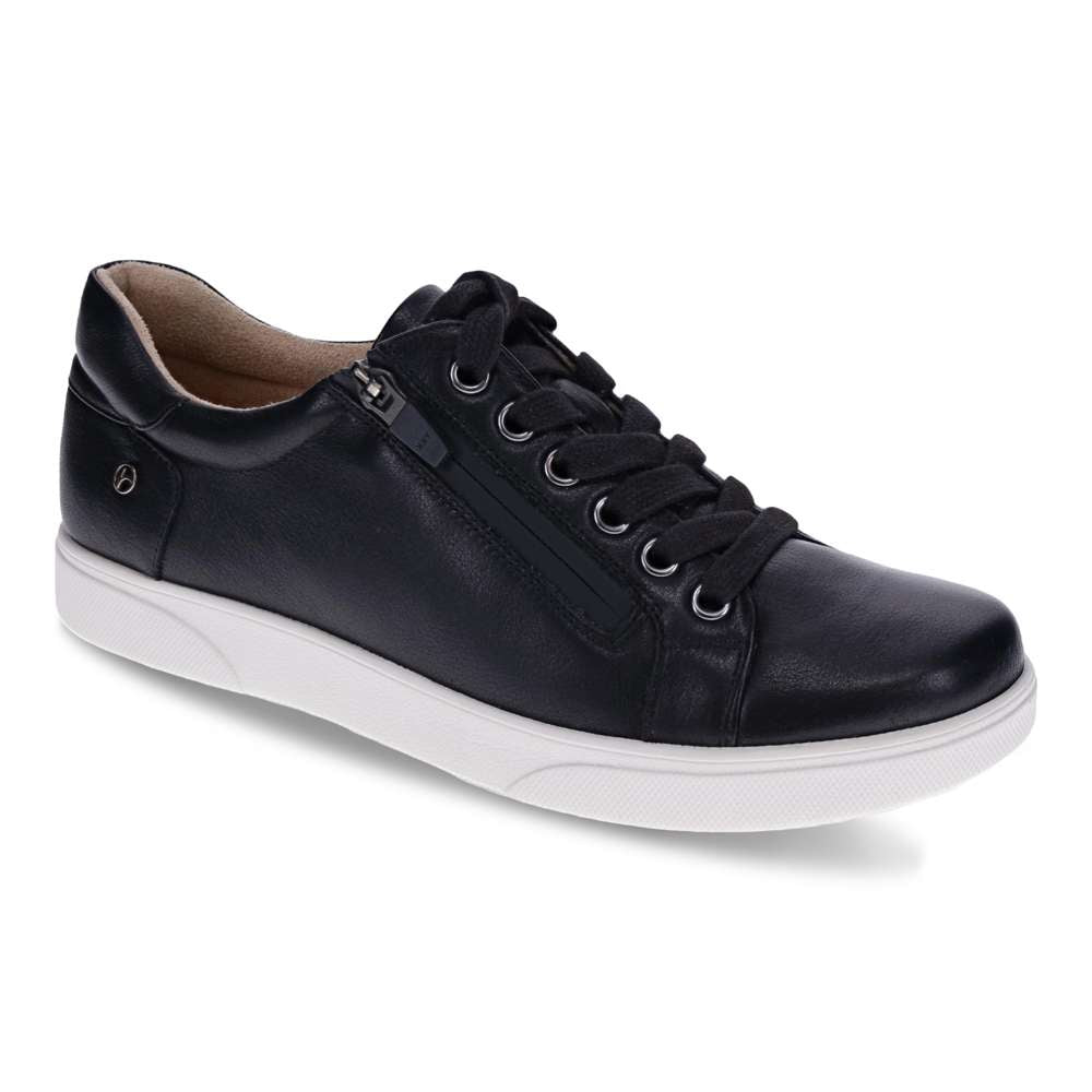 Brisbane Zip Casual Sneaker - Black