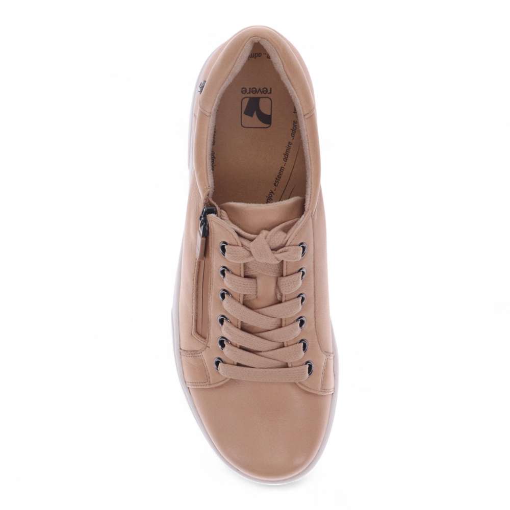 Brisbane Zip Casual Sneaker - Fawn