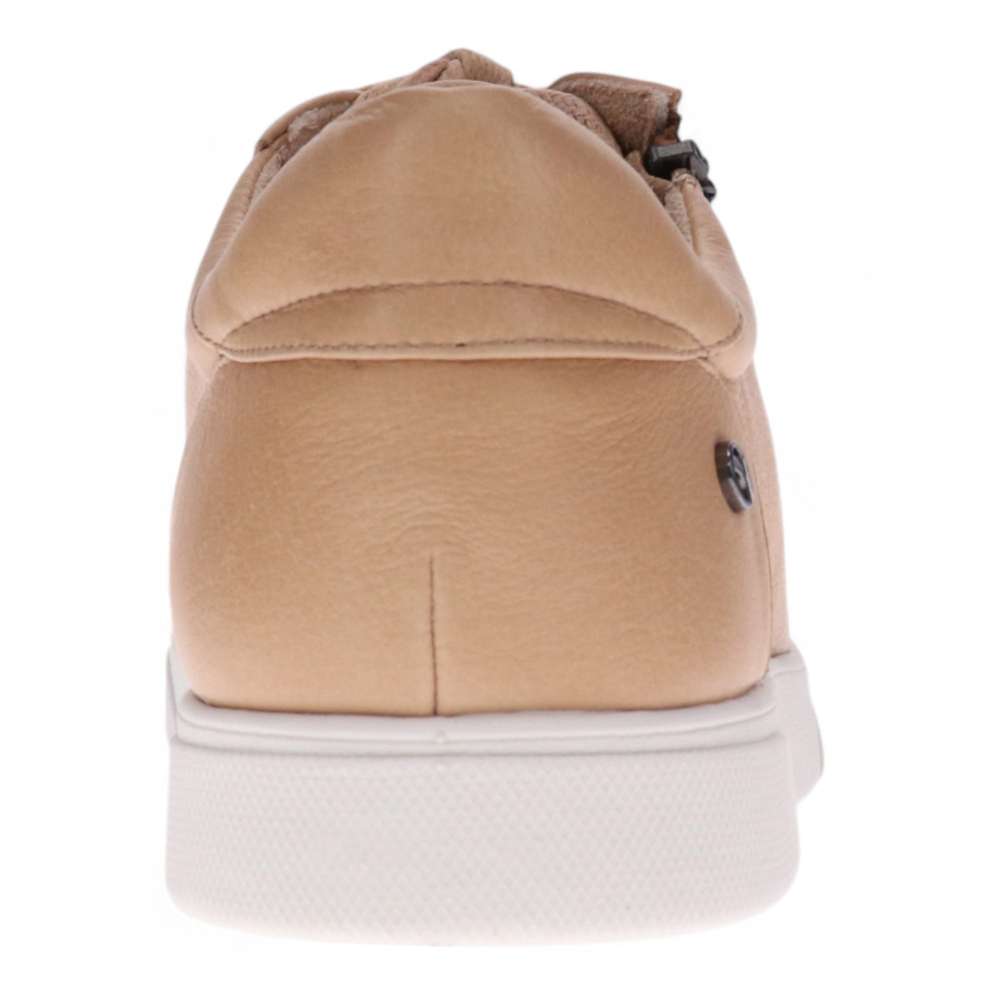 Brisbane Zip Casual Sneaker - Fawn