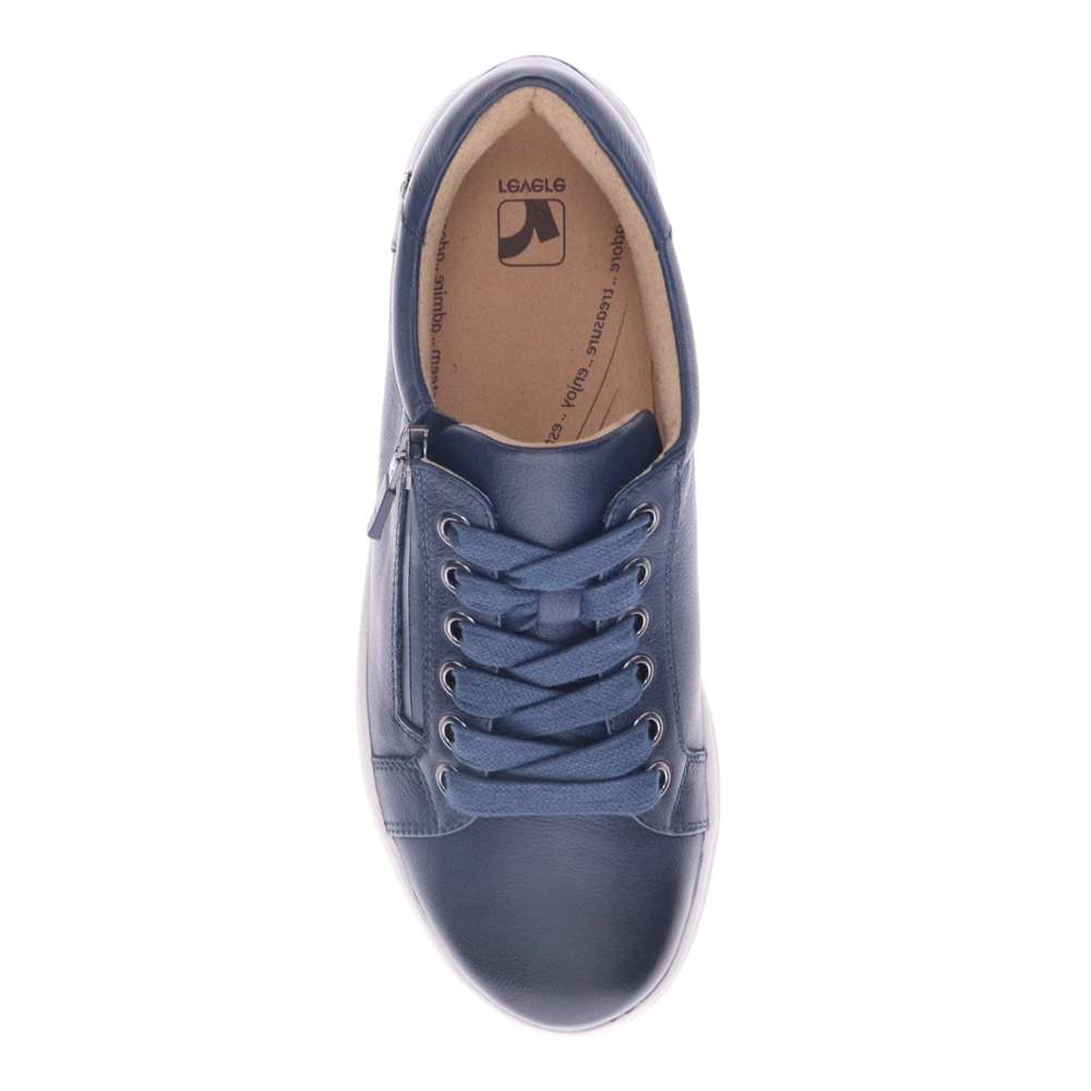 Brisbane Zip Casual Sneaker - Royal Blue