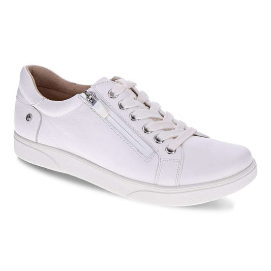 Brisbane Zip Casual Sneaker - White
