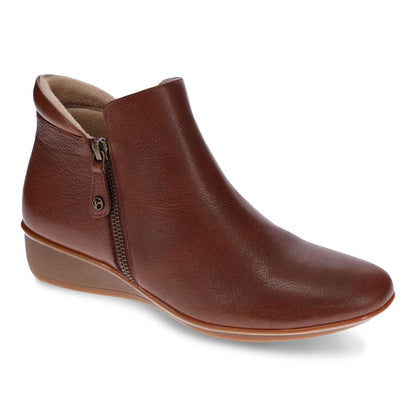 Damascus Wedged Boot - Mocha