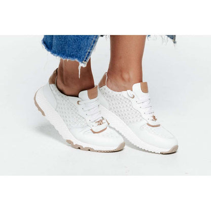 Los Angeles Sneaker - White/Tan
