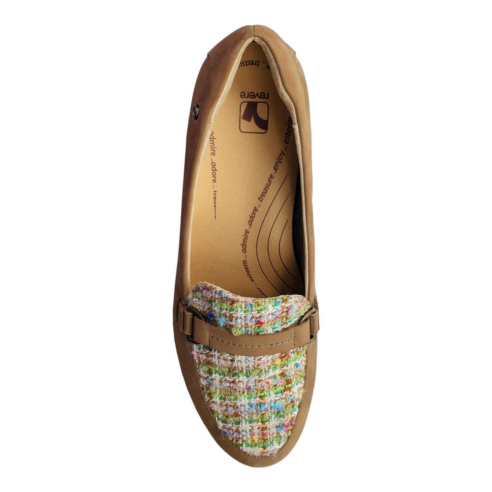 Montmartre Wedge Loafer - Toffee Nubuck
