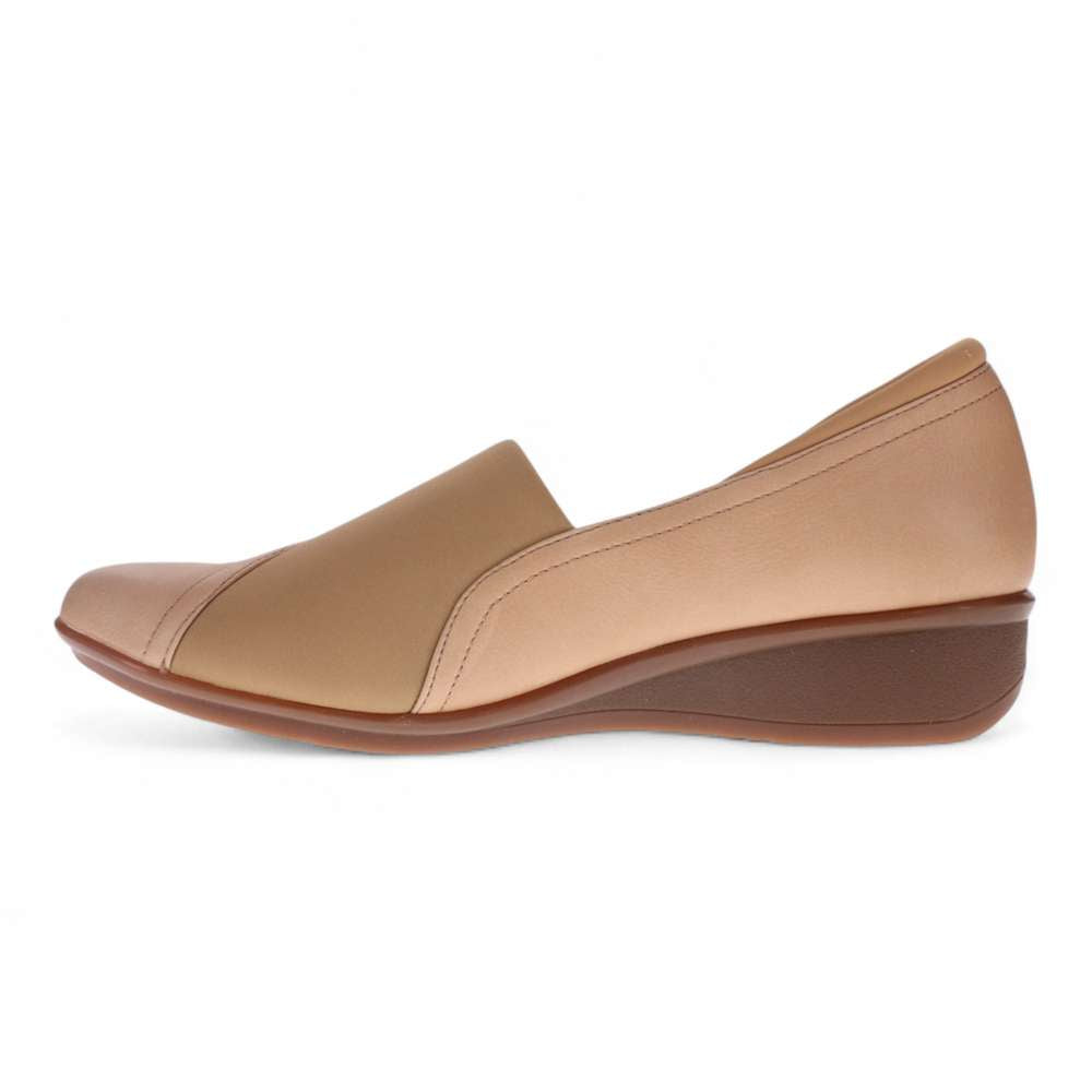 Naples Wedged Loafer - Fawn