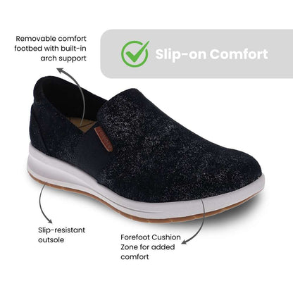 Panama Slip On Sneaker - Cherry Lizard