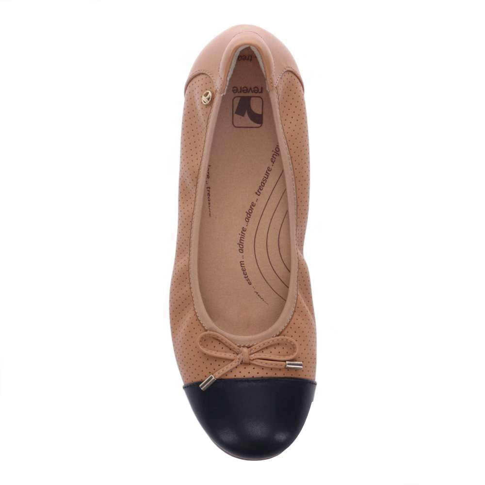 St. Barts Ballet Flats - Fawn/Multi