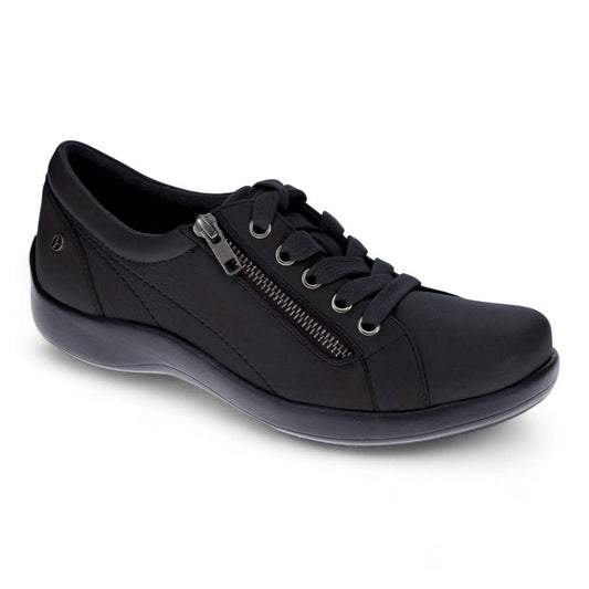 Tampa Zip Casual Sneaker - Black