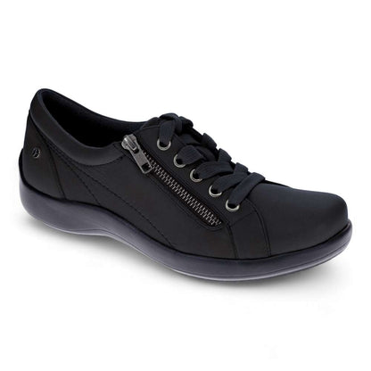 Tampa Zip Casual Sneaker - Black