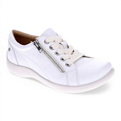 Tampa Zip Casual Sneaker - White