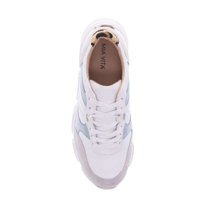 Chloe Casual Sneaker - White/Blue