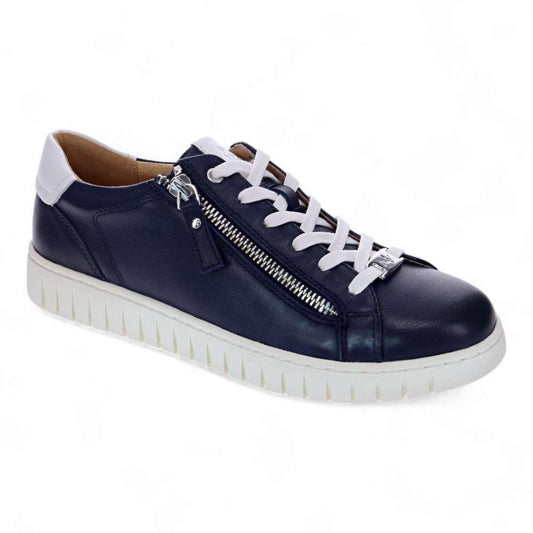 Luna Zip Casual Sneaker - Royal Blue