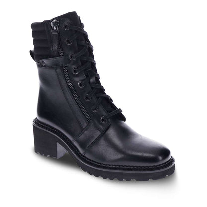 Olivia Combat Boot - Black