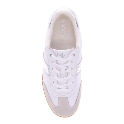 Ramona II Lace-Up Casual Sneaker - White/Silver