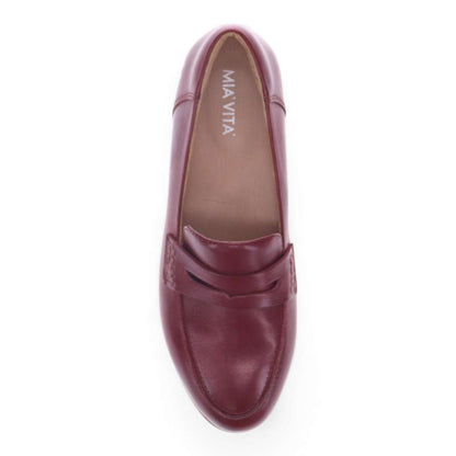 Remi Casual Slip on - Dark Red
