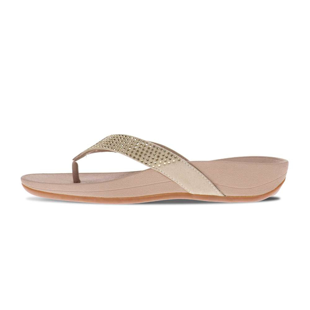 Allora Toe Post Sandal - Champagne