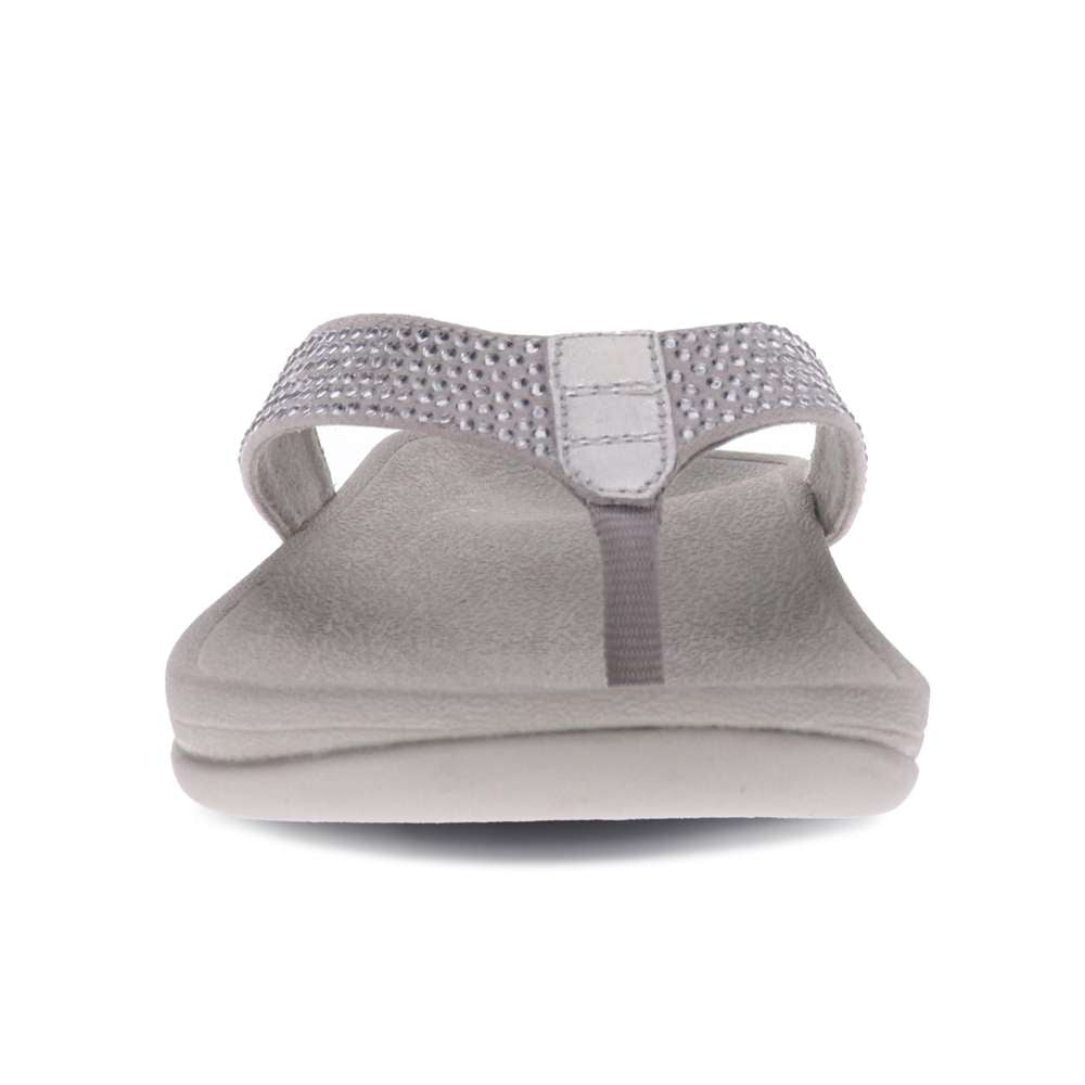 Allora Toe Post Sandal - Silver