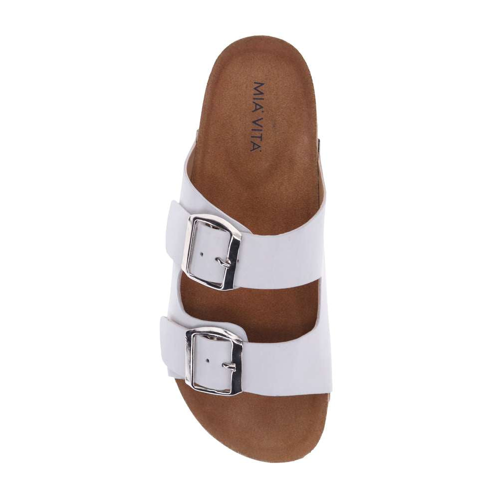 Bardo Slide Sandal - White