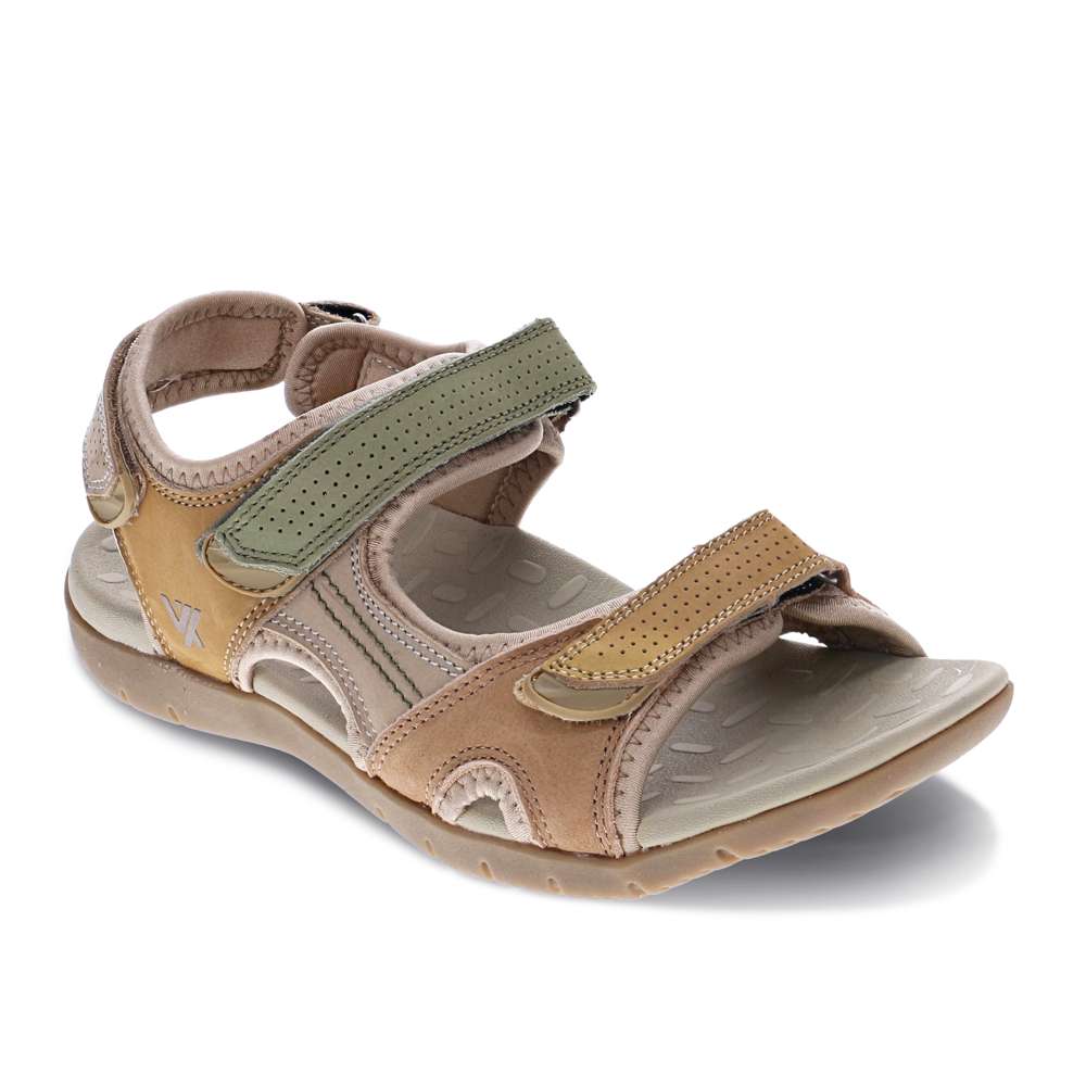 Explore Backstrap Sandal - Taupe Multi