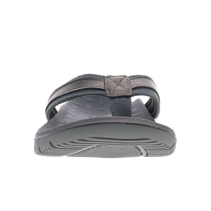 Focus Women's Toe Post Sandal - Pewter Metallic