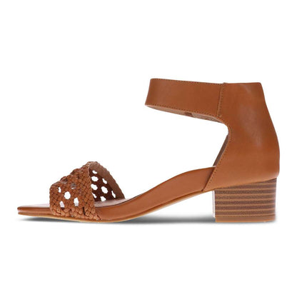 Kath Heeled Sandal - Tan