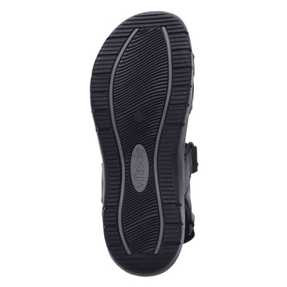 Power Backstrap Sandal - Black