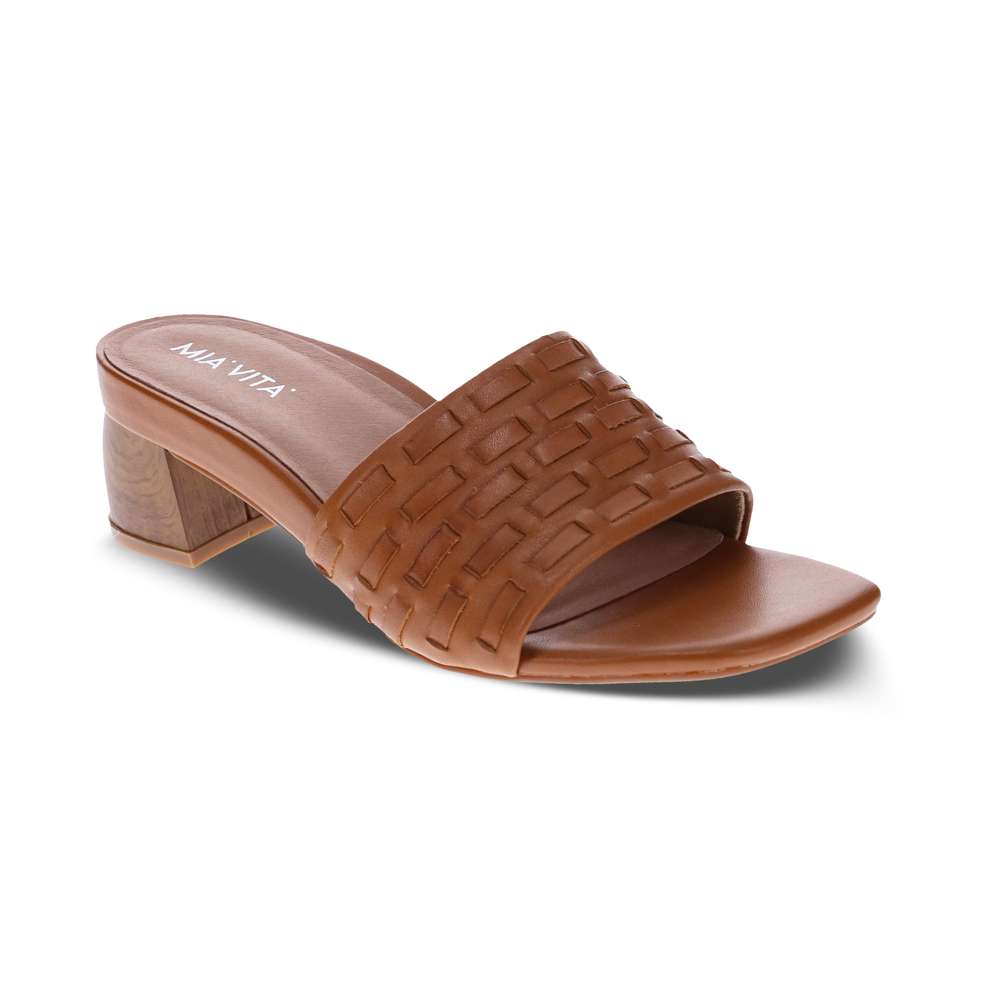 Yami Slide Sandal - Tan