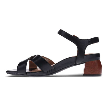 Yara Heeled Sandal - Black