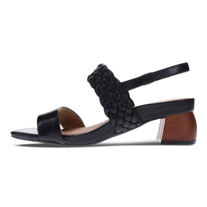 Yuki Heeled Sandal - Black