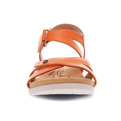 Casablanca Wedge - Rustic Orange