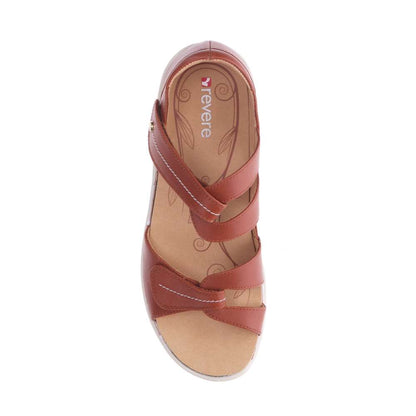 Geneva Sandal - Cognac