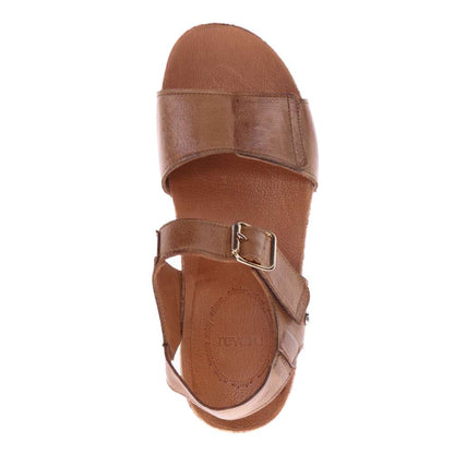 Georgia Back Strap Sandal - Caramel