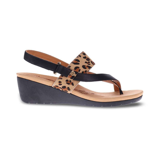 Honolulu Backstrap Wedge - Leopard