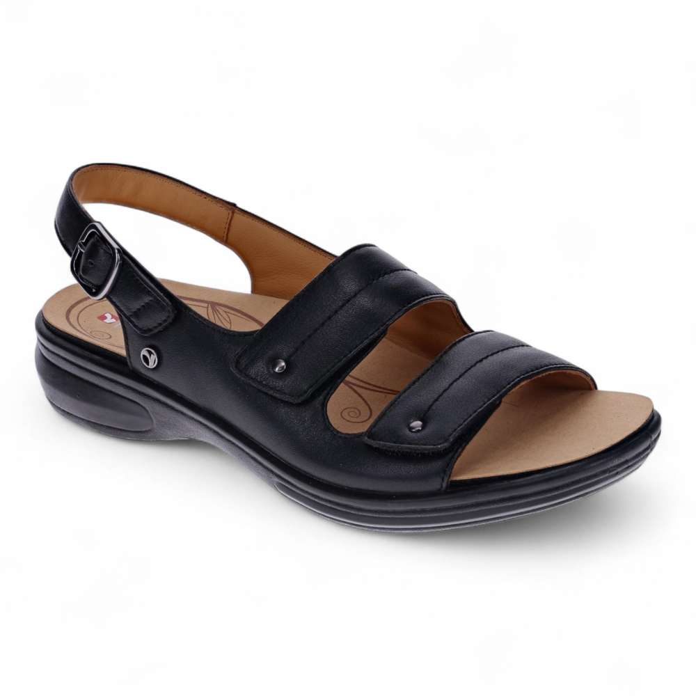 Manilla Slingback Sandal - Black French
