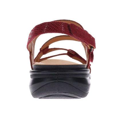 Miami Adjustable Sandal - Cherry Lizard