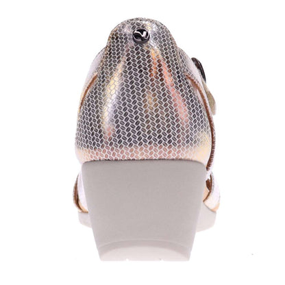 Nassau Wedge - Metallic Interest