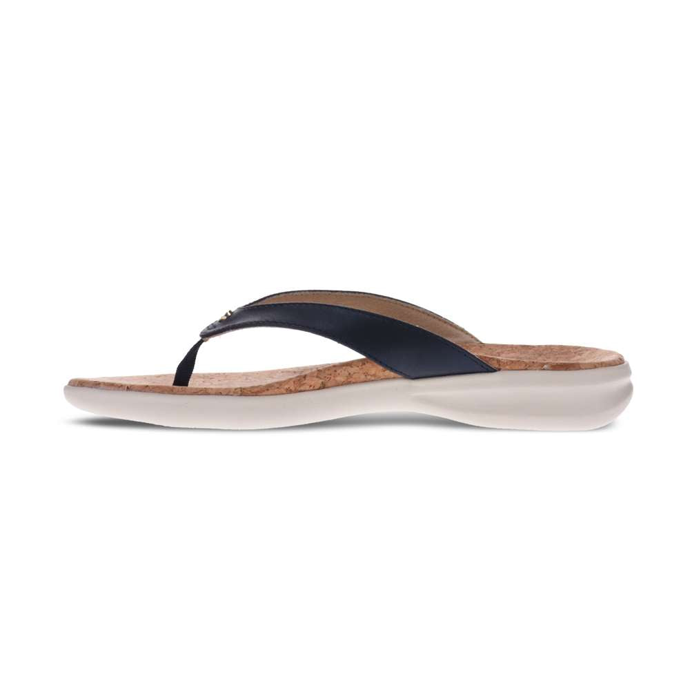 Newport Toe Post Sandal - Sapphire