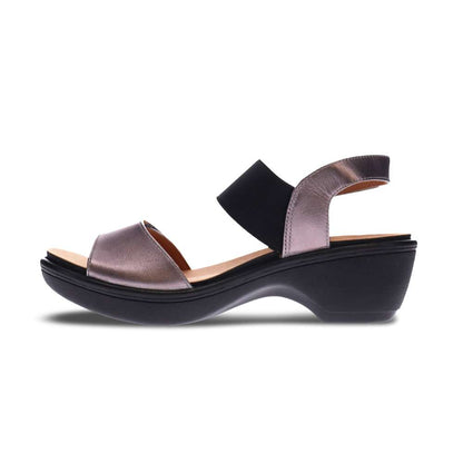 Valencia Wedge - Gunmetal