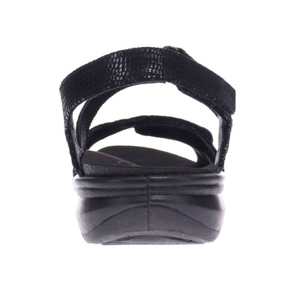 Zanzibar Adjustable Sandal - Black Lizard
