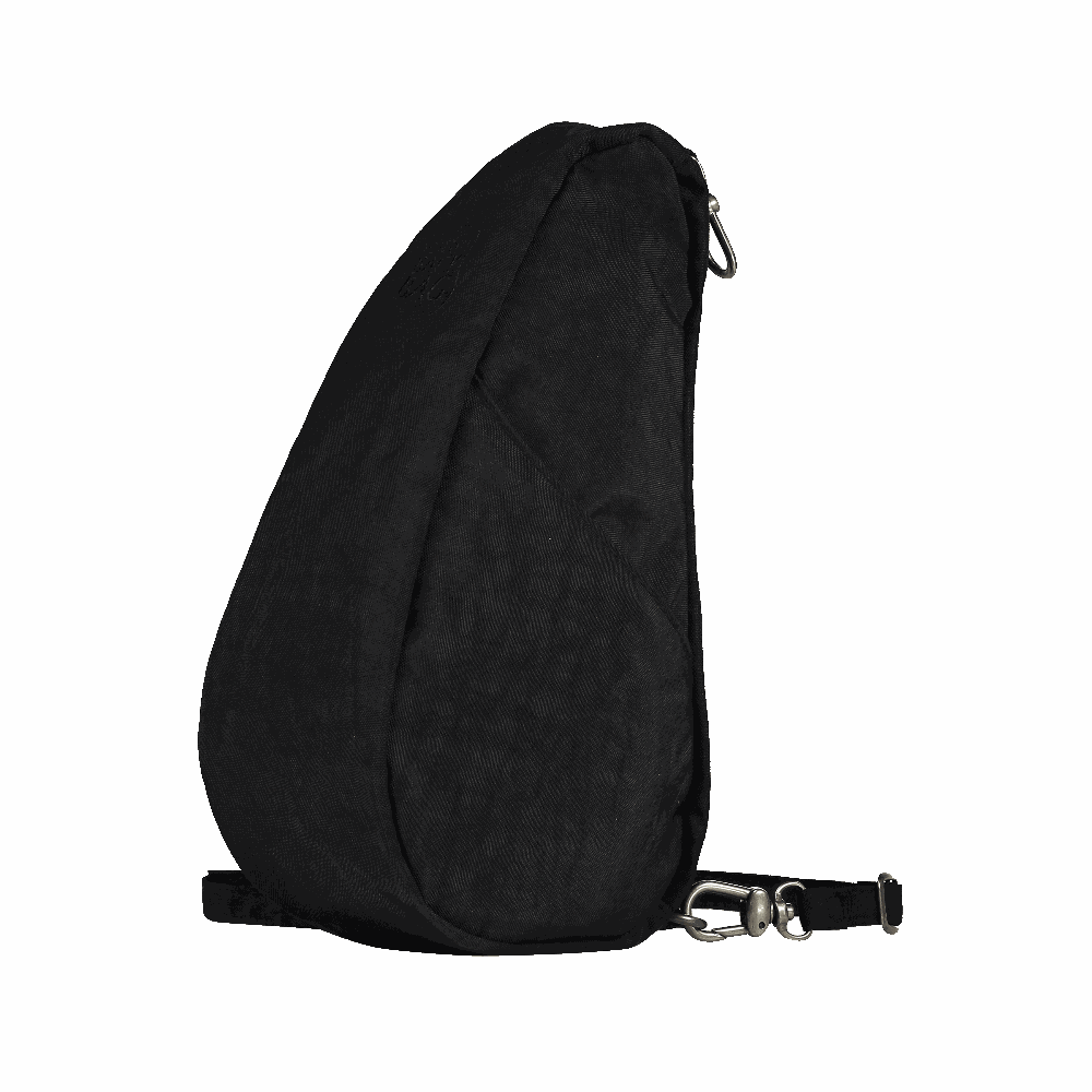 Textured Nylon Backpack - Black