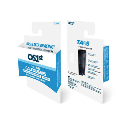 THIN AIR PERFORMANCE CALF SLEEVES (TA6) - Black