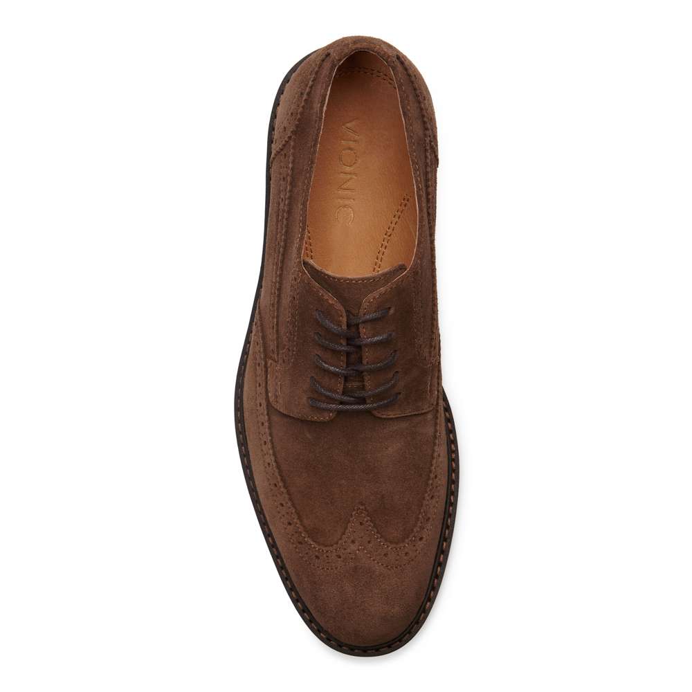 Bruno Oxford - Dark Brown Suede