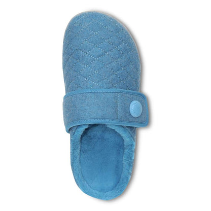 Carlin Mule Slipper - Horizon Blue