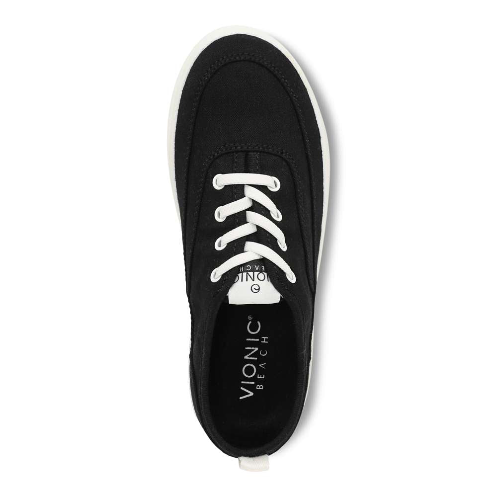 Cyan Slip-On Casual Sneaker - Black